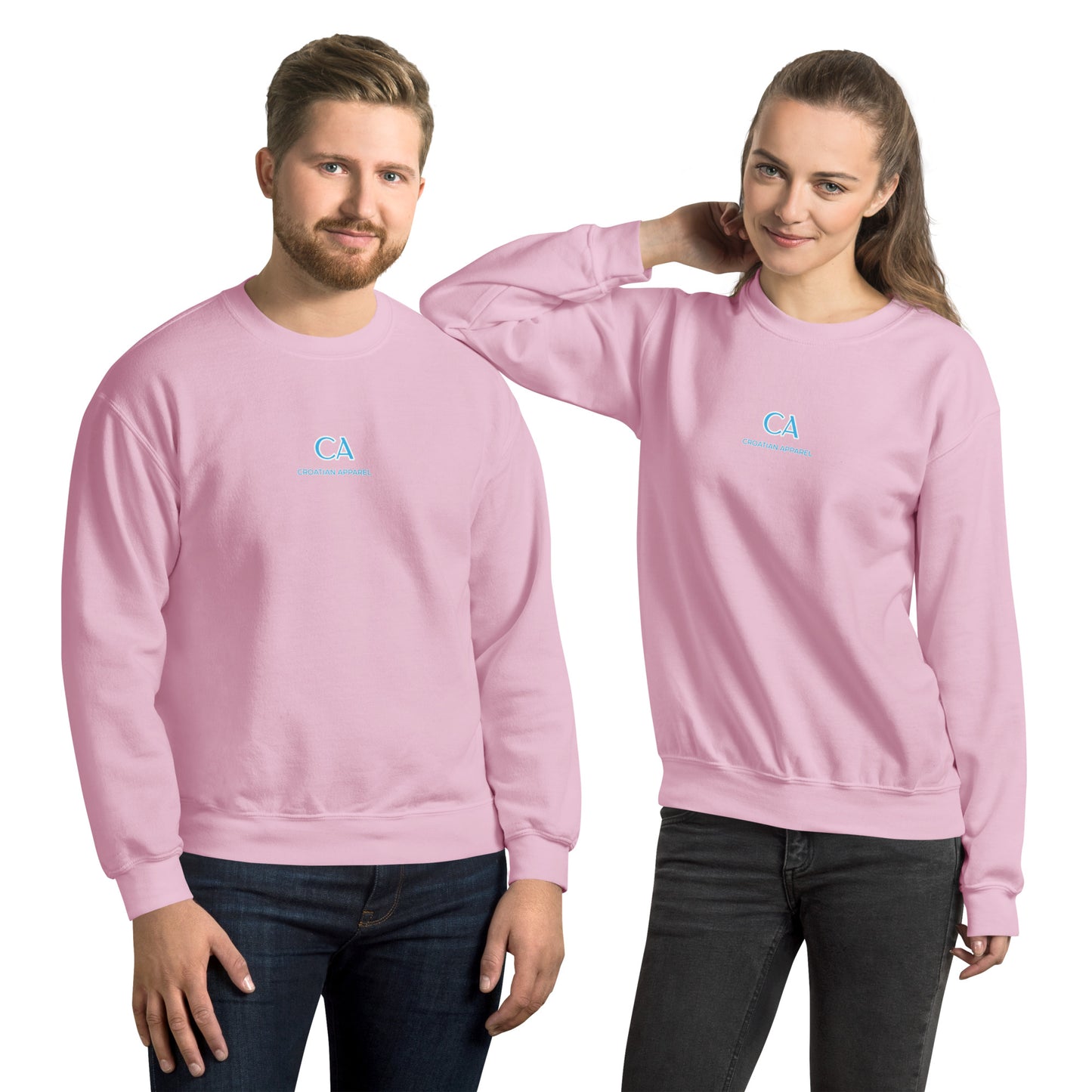 CA croatian apparel blue Unisex Sweatshirt