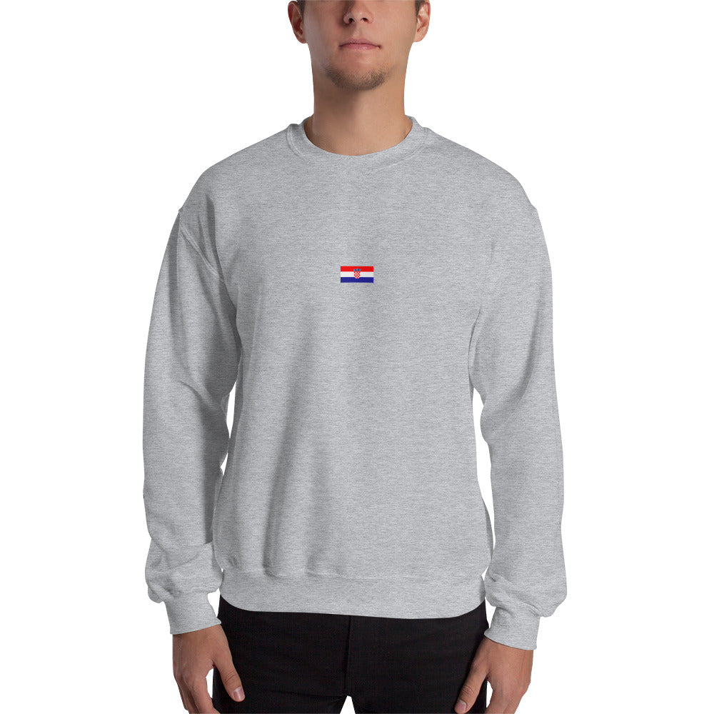 Essential Croatian Flag Unisex Sweatshirt