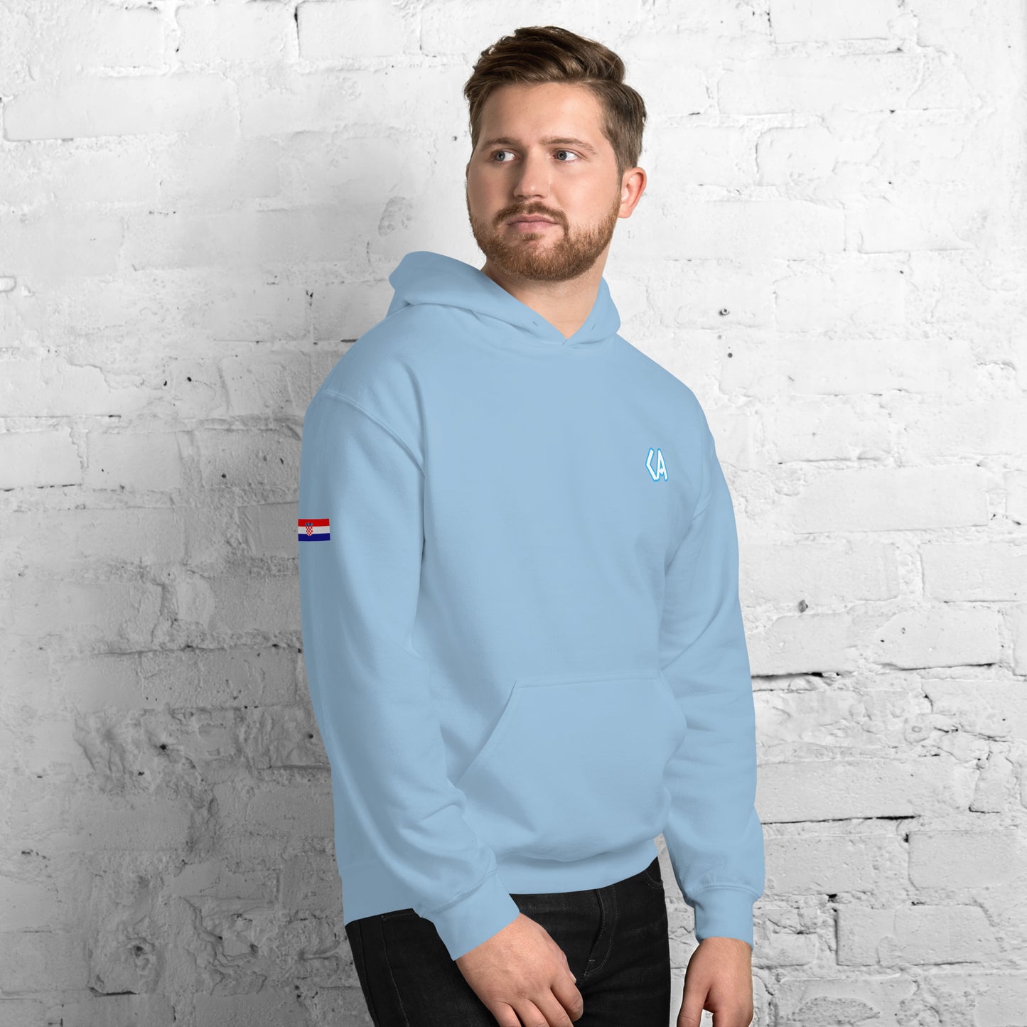 Croatian Cities Unisex Hoodie Style 1