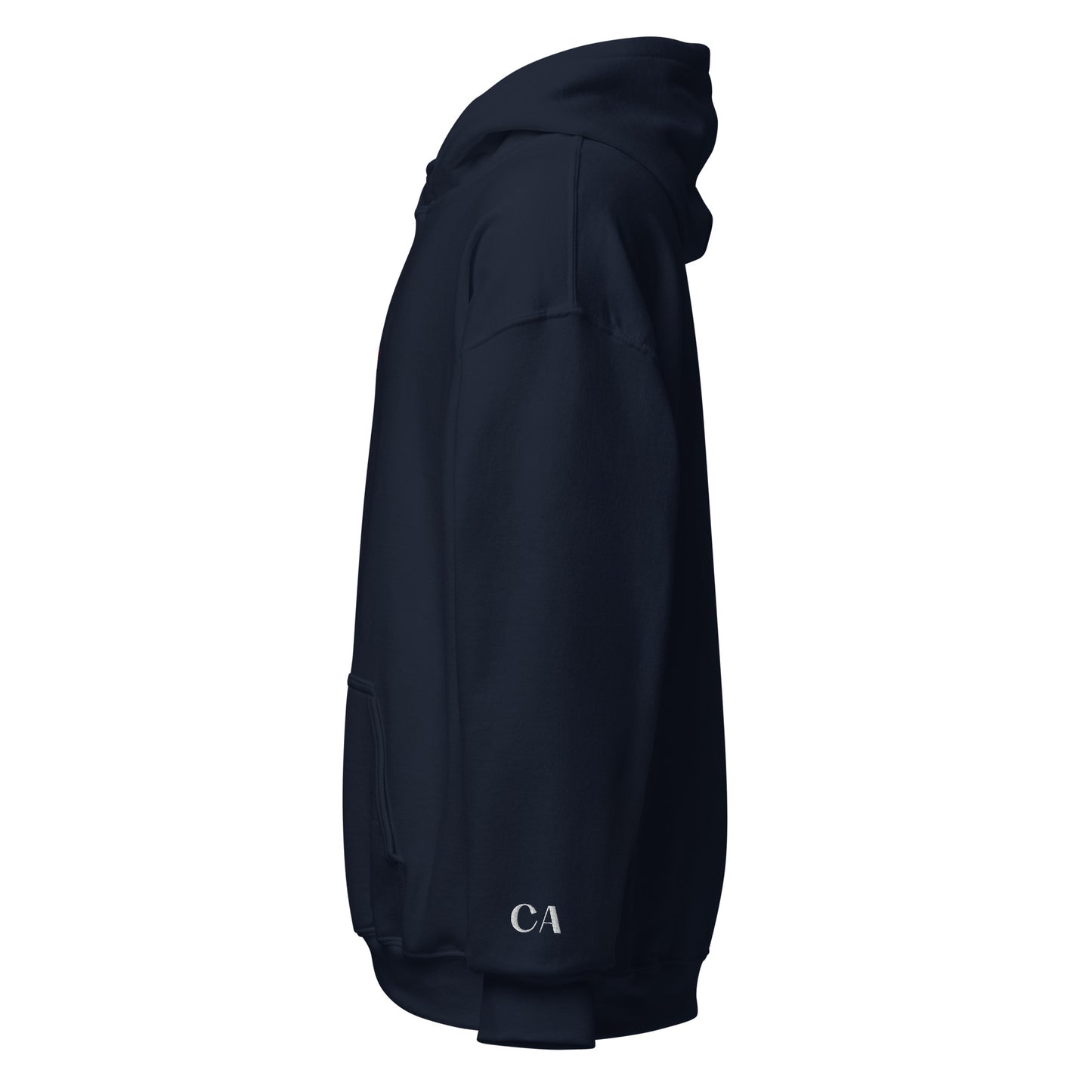 Essential Embroided Croatian Apparel Flag Unisex Hoodie
