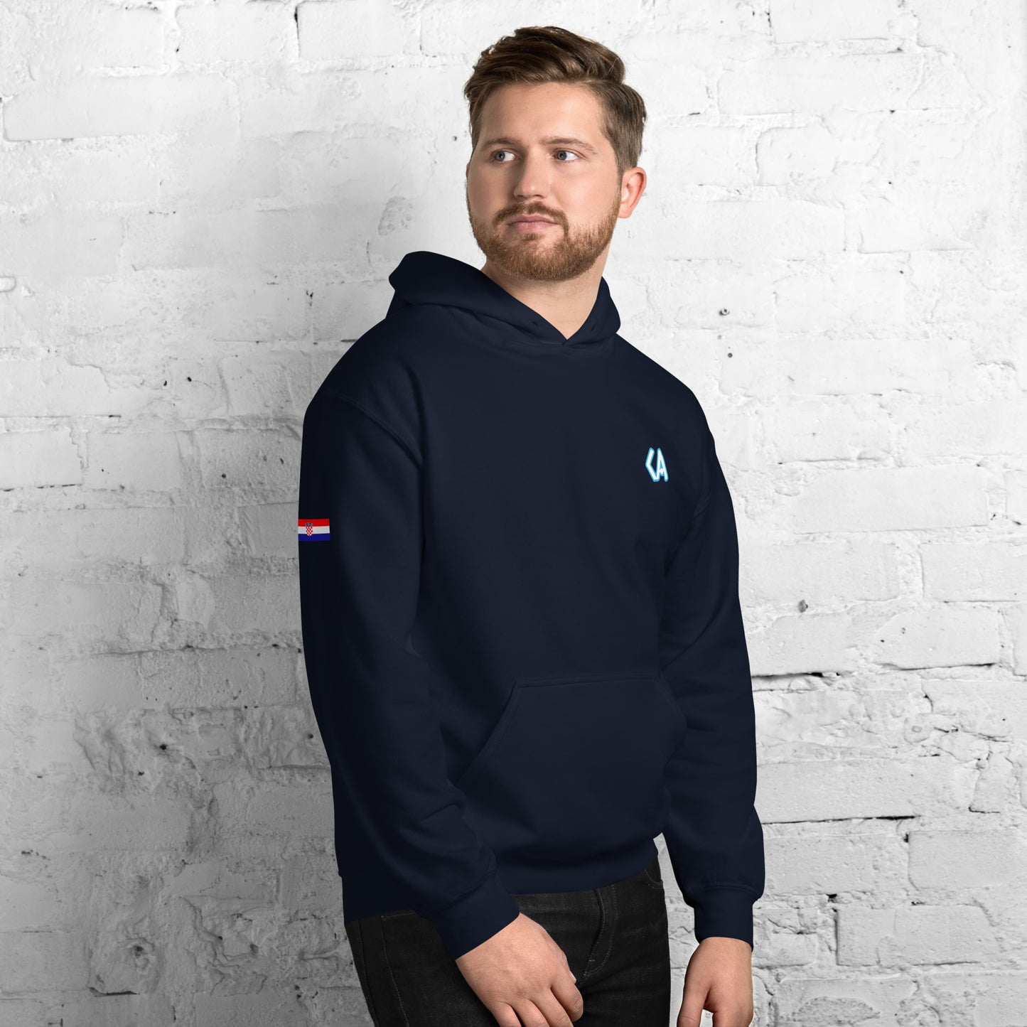 Croatian Cities Unisex Hoodie Style 1