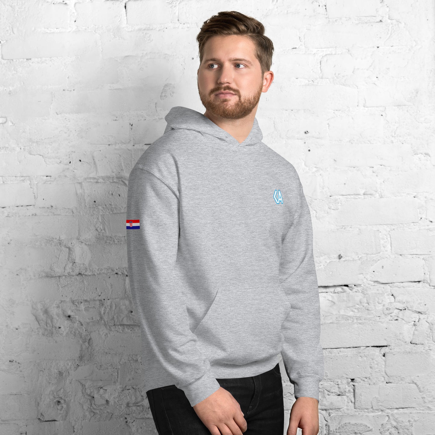 Croatian Cities Unisex Hoodie Style 1