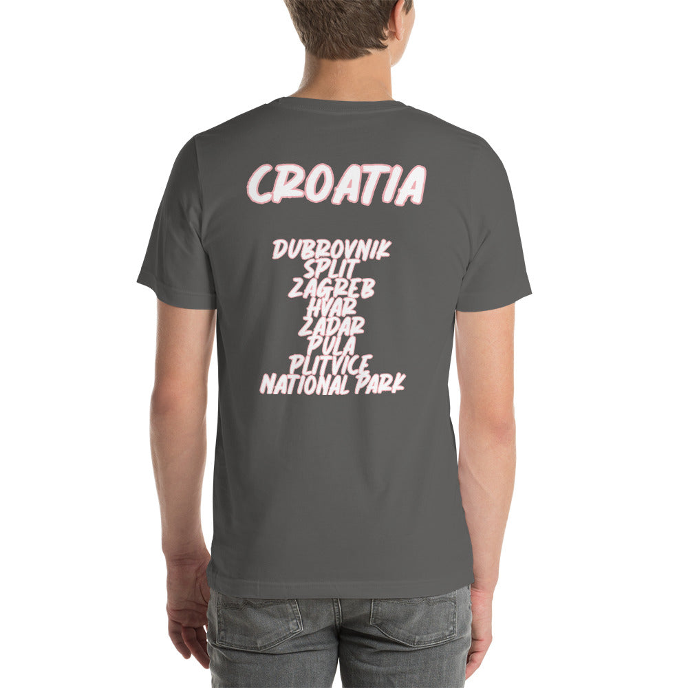 Croatia Cities Staple Tee Unisex t-shirt