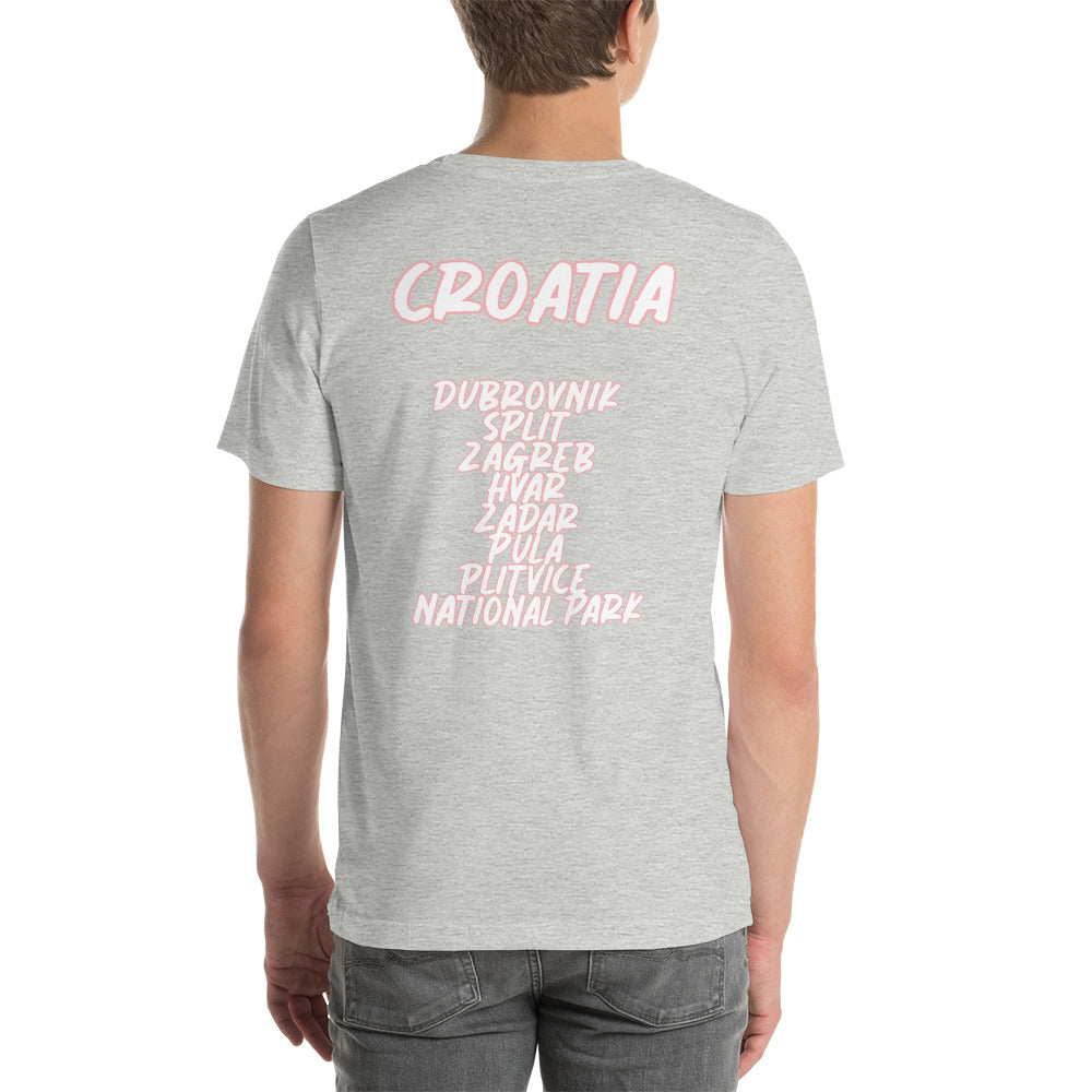 Croatia Cities Staple Tee Unisex t-shirt
