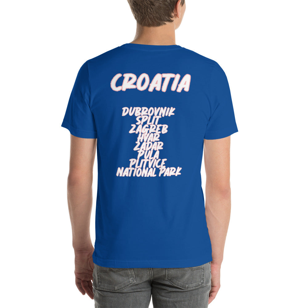 Croatia Cities Staple Tee Unisex t-shirt