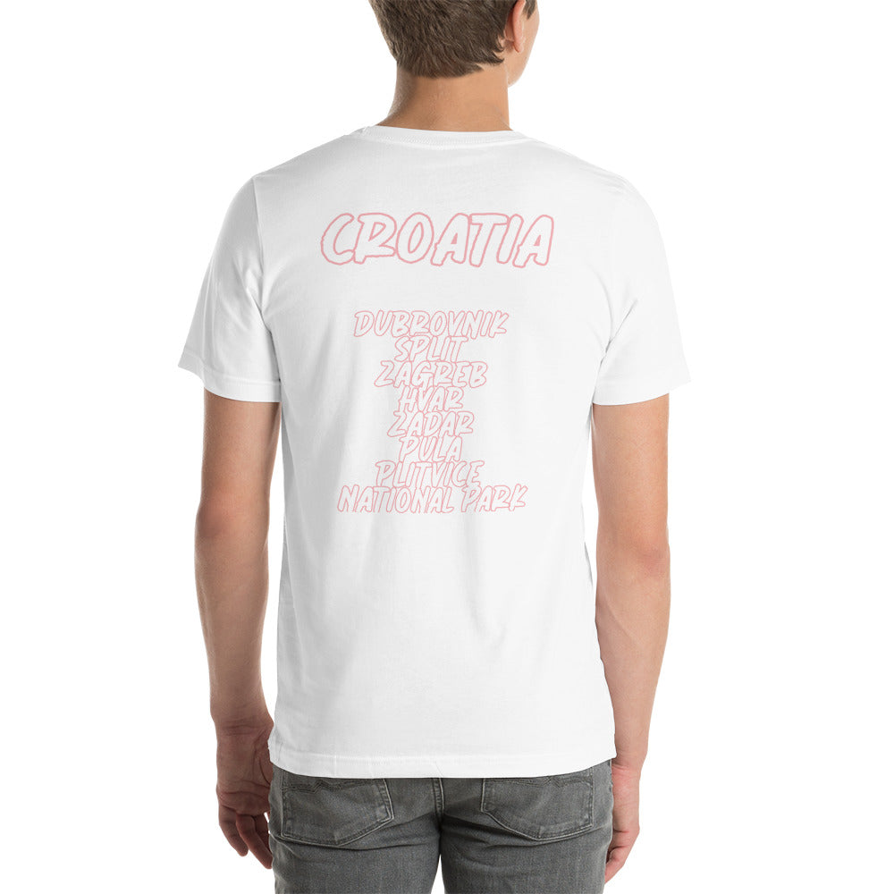 Croatia Cities Staple Tee Unisex t-shirt