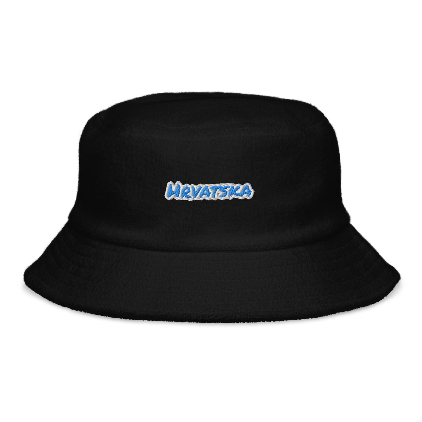 Hrvatska 1 terry cloth bucket hat
