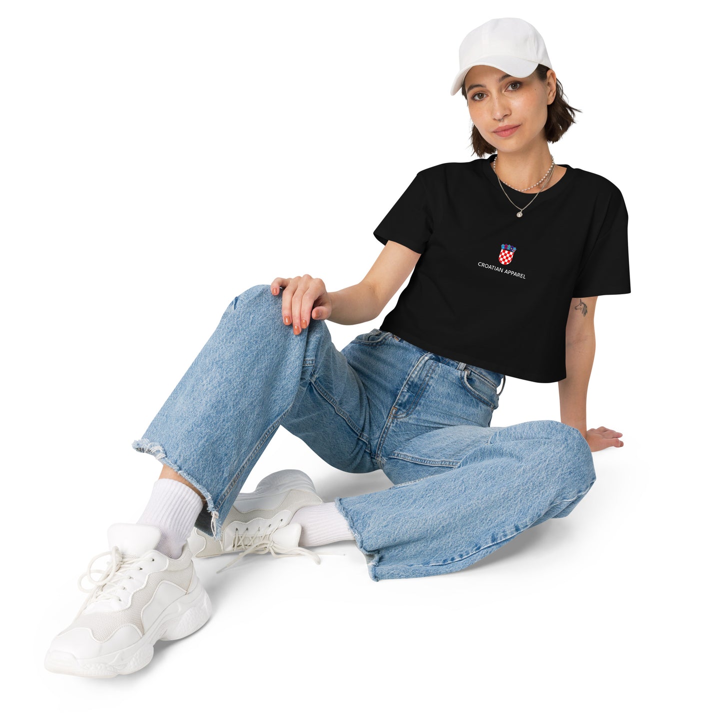 Croatian Apparel Staple Crop Top