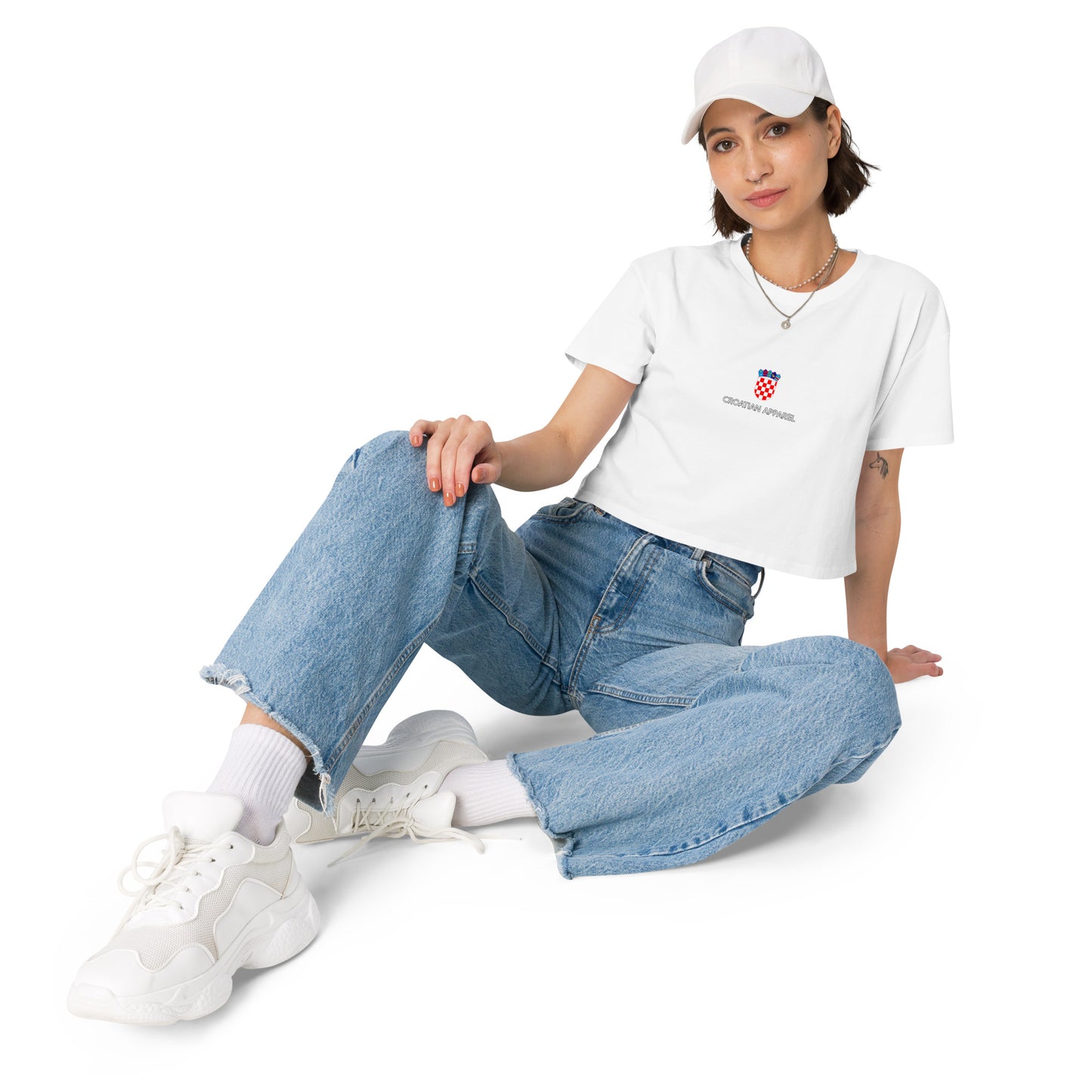 Croatian Apparel Staple Crop Top