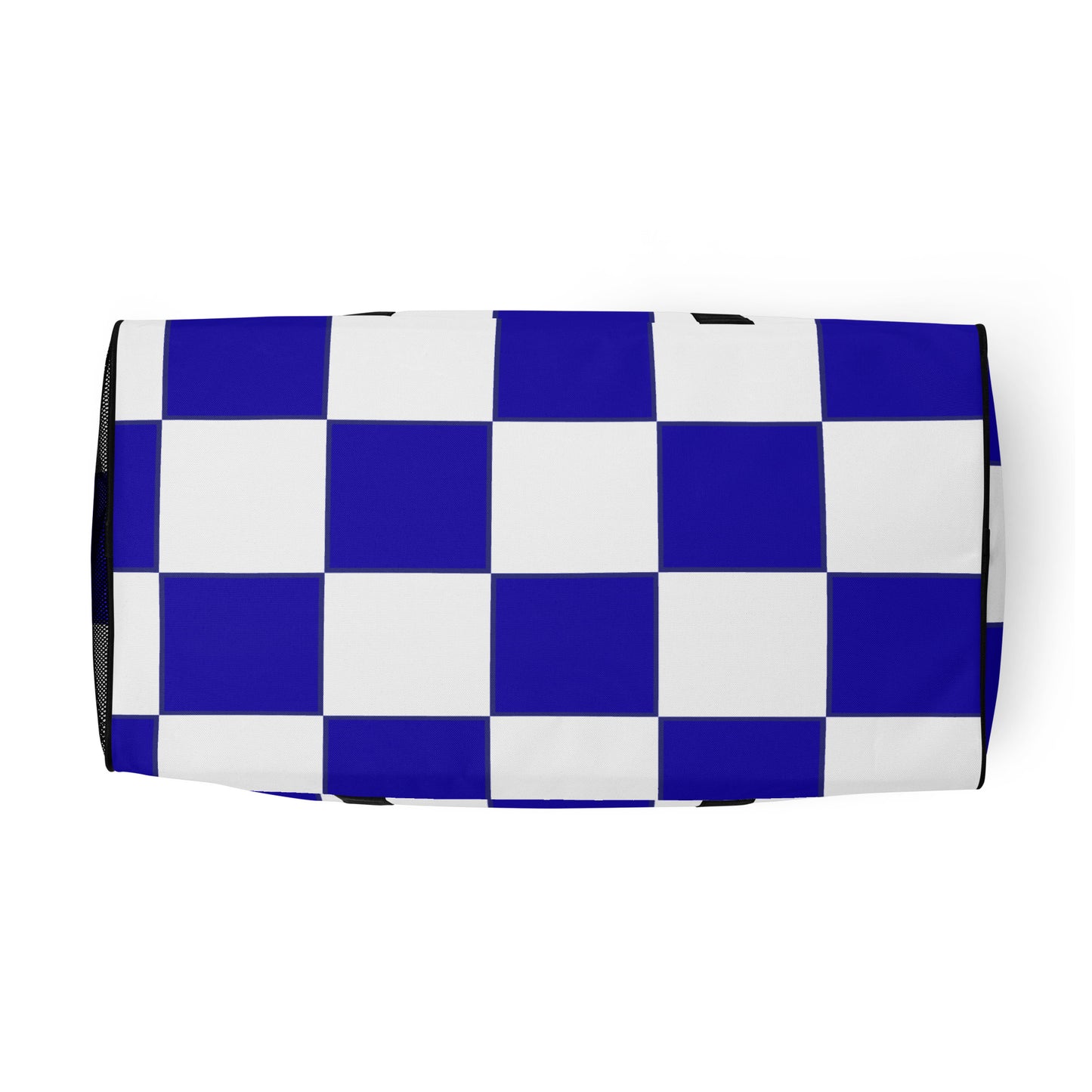 Croatian Blue Checkered 'bog i hrvati' Duffle bag