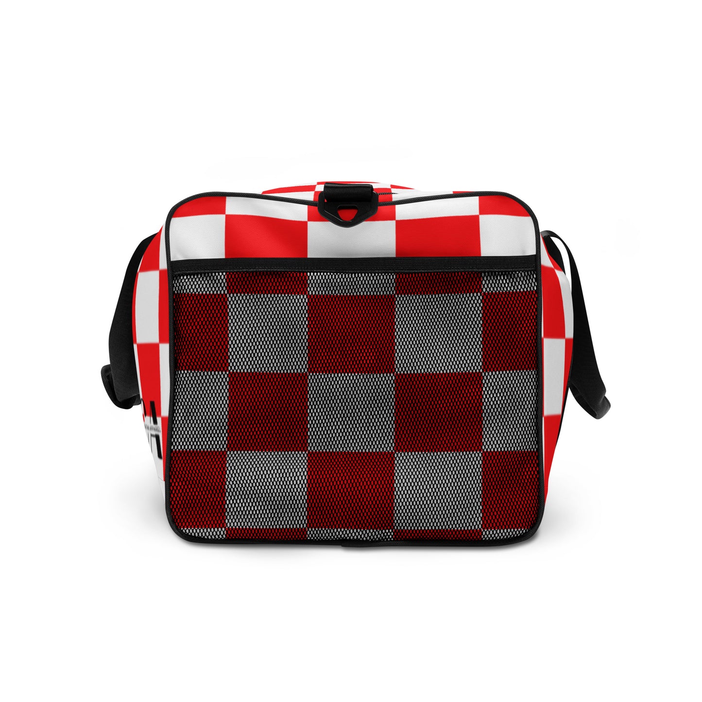 Croatian Red Checkered 'Ajmo' Duffle bag