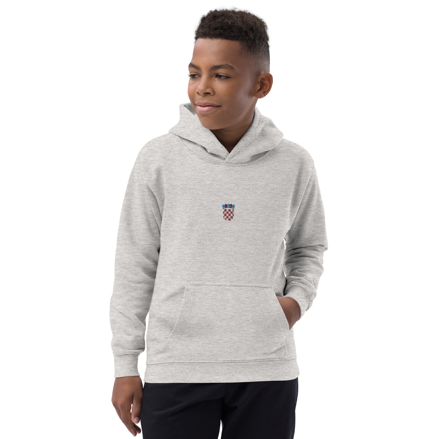 Essential Croatian Grb Unisex Kids Hoodie