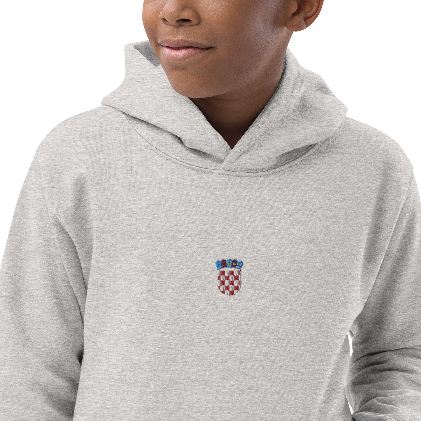 Essential Croatian Grb Unisex Kids Hoodie