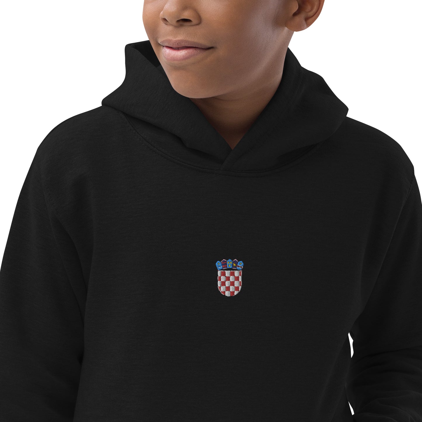 Essential Croatian Grb Unisex Kids Hoodie