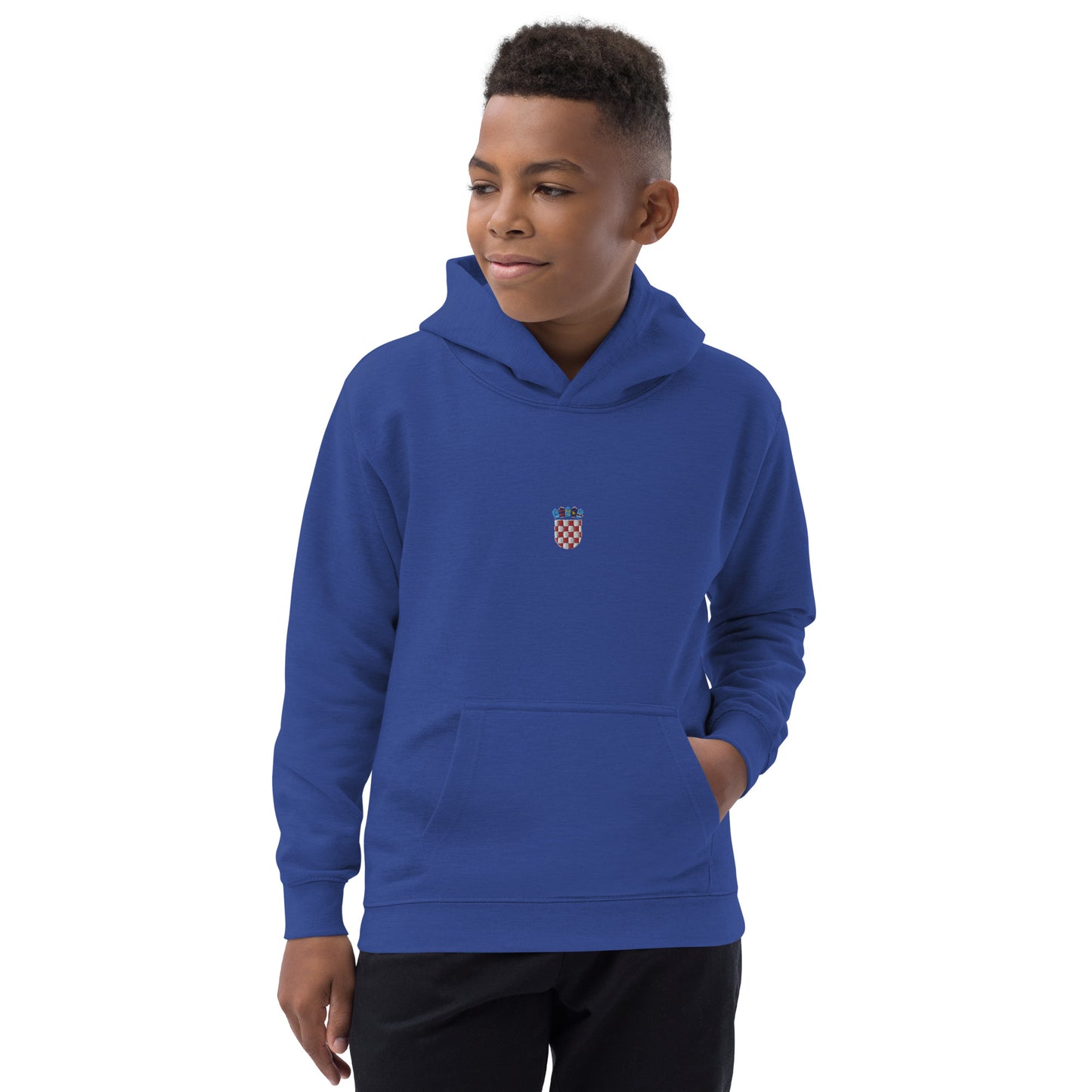 Essential Croatian Grb Unisex Kids Hoodie