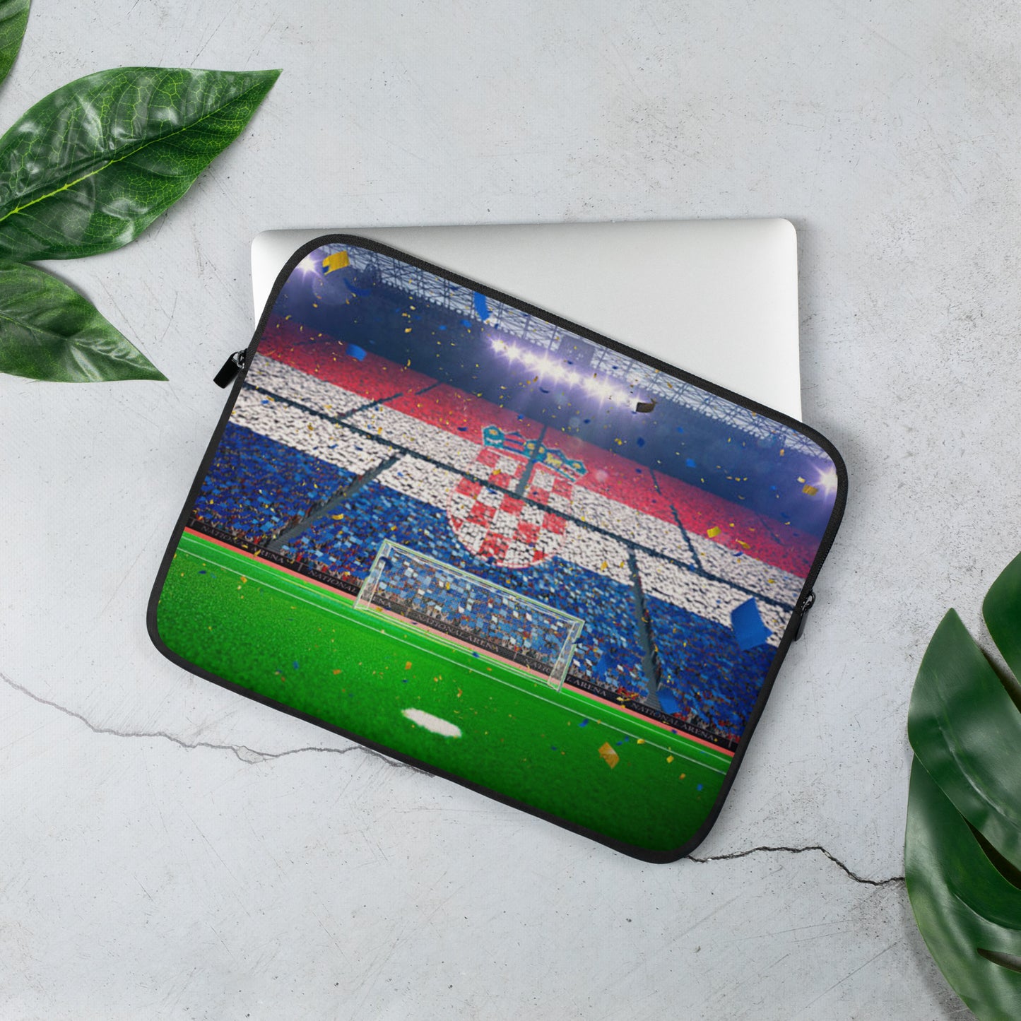 Croatian Soccer Laptop Sleeve