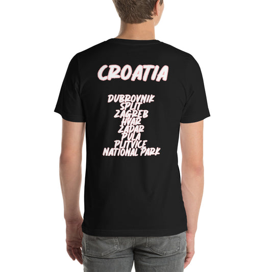 Croatia Cities Staple Tee Unisex t-shirt