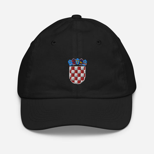Croatian Apparel Grb Youth baseball cap